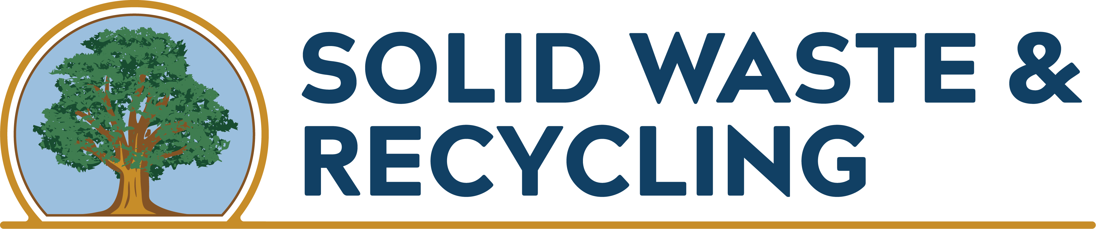 Solid Waste and Recycling Logo