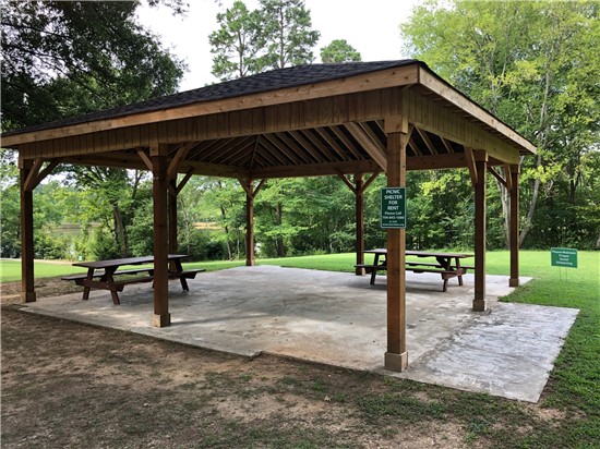 The Picnic Shelter at Marvin Efird Park