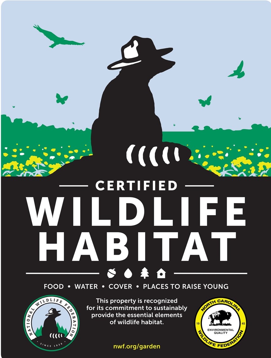 Certified Wildlife Habitat Sign